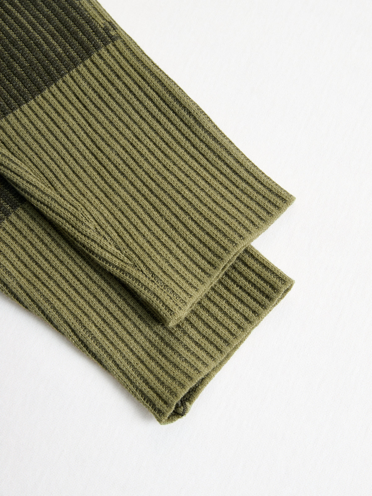 ARABELA | Vestido Largo de Punto de Canalé de Camuflaje con Flecos