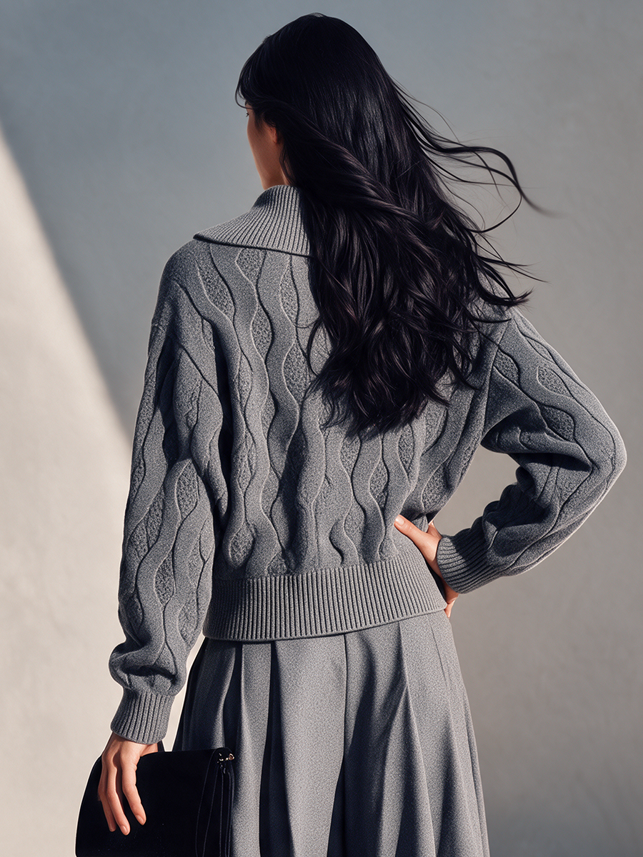 NAIA | Top de Ochos con Cuello Oversize