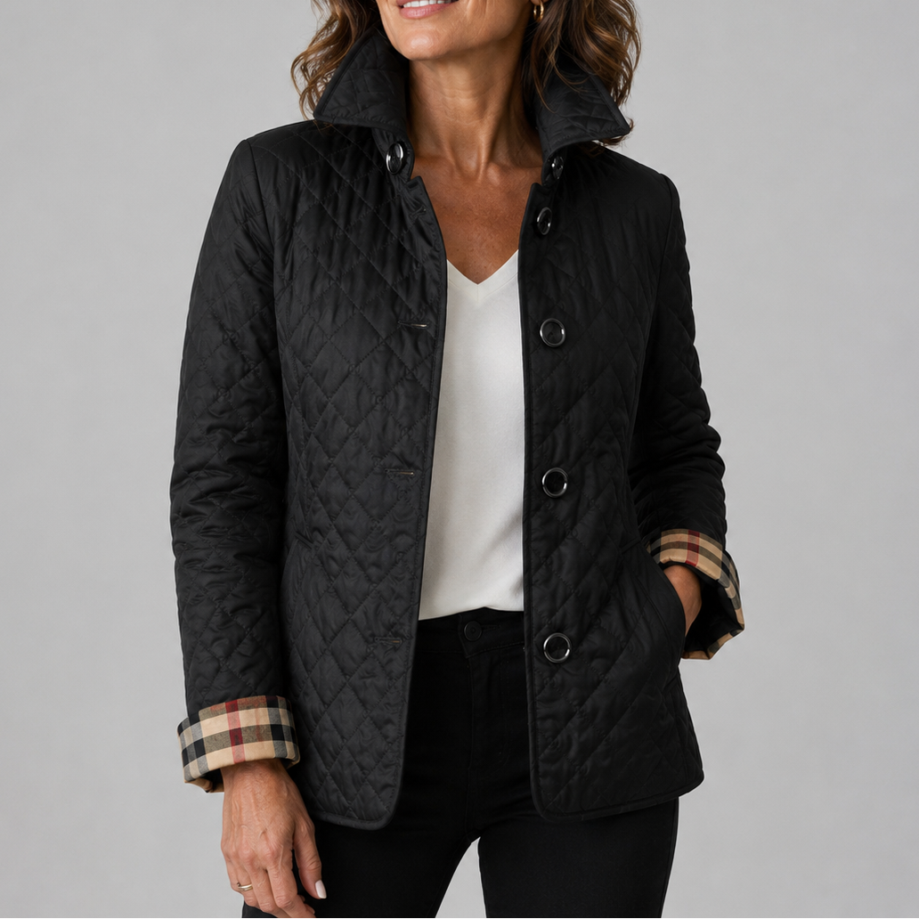GUIOMAR | Chaqueta Acolchada Ligera con Botones