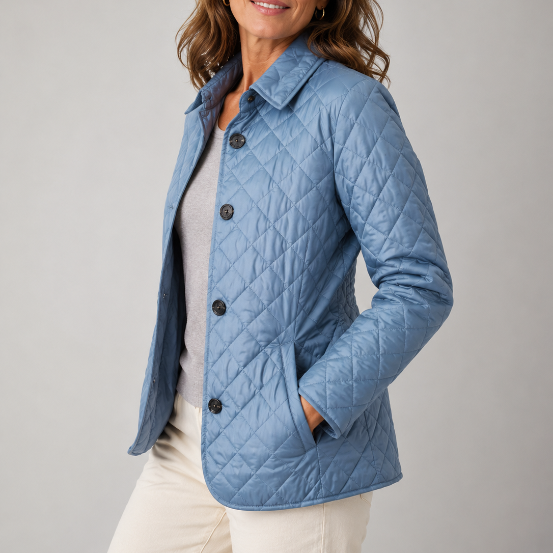GUIOMAR | Chaqueta Acolchada Ligera con Botones