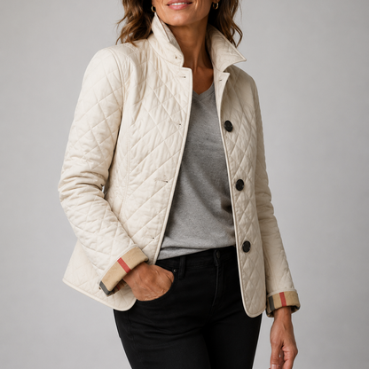 GUIOMAR | Chaqueta Acolchada Ligera con Botones