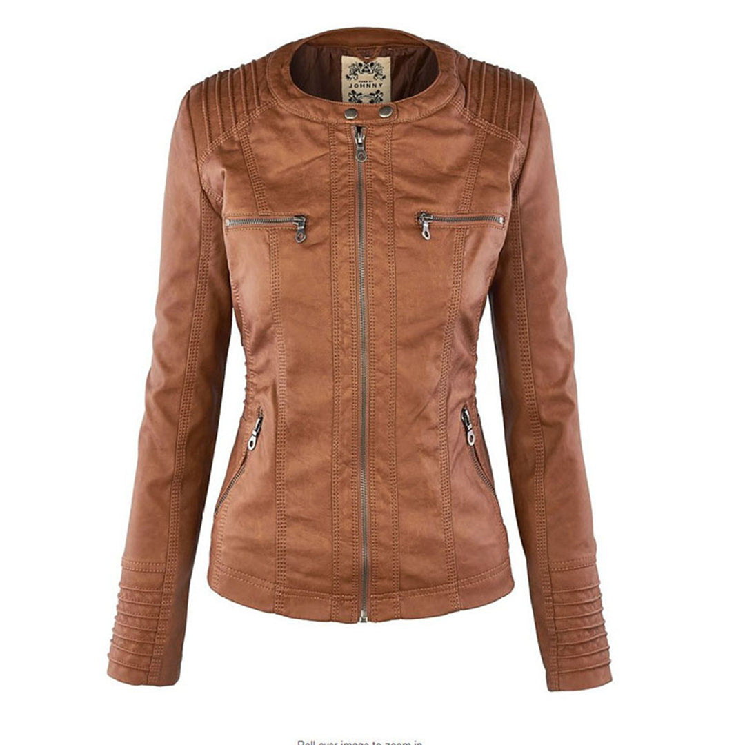 GUILLERMINA | Chaqueta con Capucha y Bolsillos con Cremallera