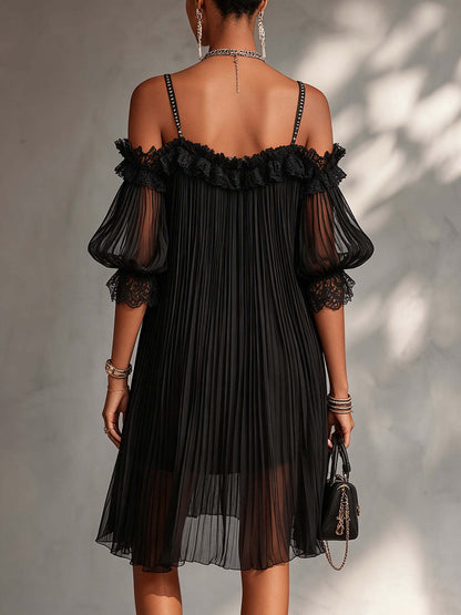 ROXANA | Vestido Largo de Muselina con Cuello en V