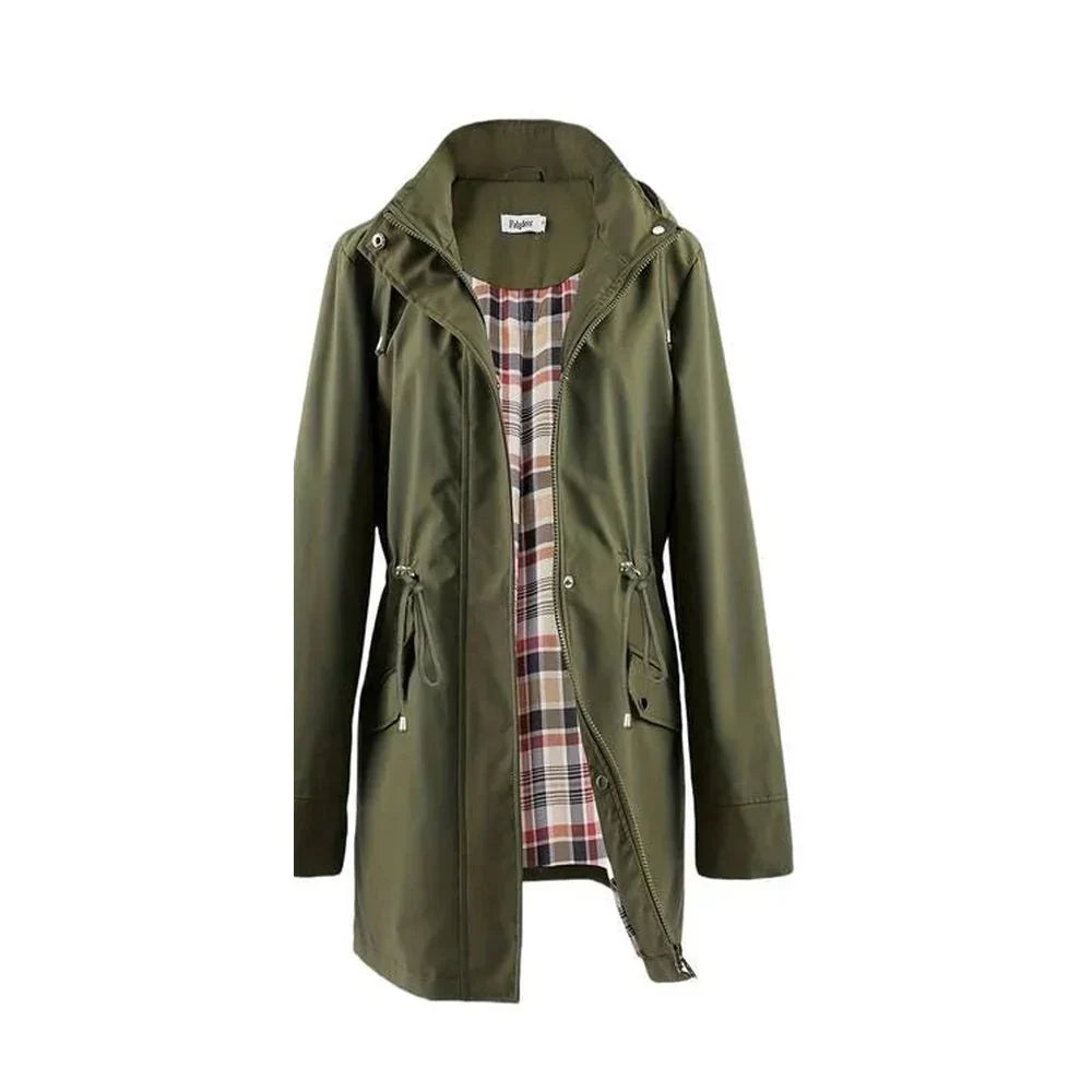 ESPERANZA | Impermeable 3 en 1 con Forro de Cuadros y Capucha Desmontable