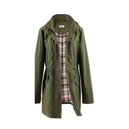 ESPERANZA | Impermeable 3 en 1 con Forro de Cuadros y Capucha Desmontable