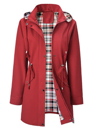 FELIPA | Impermeable 3 en 1 con Forro de Cuadros y Capucha Desmontable