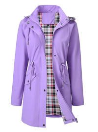 ELIA | Impermeable 3 en 1 con Forro de Cuadros y Capucha Desmontable