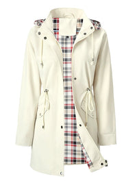 FABIANA | Impermeable 3 en 1 con Forro de Cuadros y Capucha Desmontable