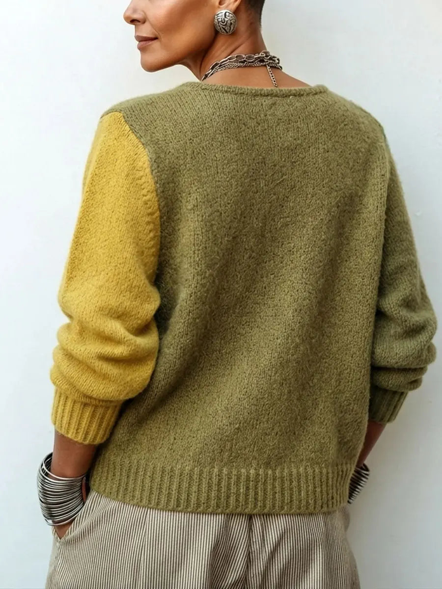 IRATXE | Jersey Color Block Asimétrico con Botones XL