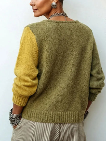 IRATXE | Jersey Color Block Asimétrico con Botones XL